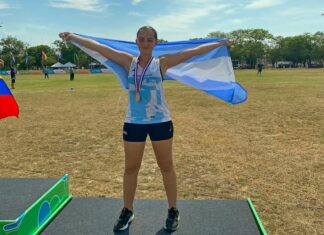 Juana Marino, medalla de bronce