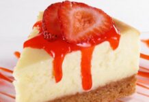 Cheesecake de limón bajas calorías