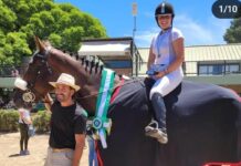 María Silvina se lució en el campeonato nacional 2022