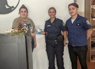 Entrega de folletería – Violencia familiar