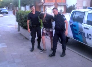 Detenido por amenazas, desobediencias reiteradas y lesiones calificadas