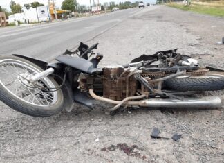 Violenta colisión sobre Ruta 5