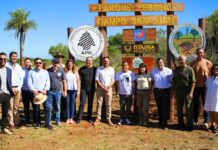 Sabrina Selva participó de la apertura de parque en Misiones