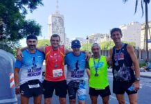 Mercedinos cerraron el año en la San Silvestre