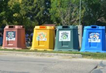 Colocan más campanas para la separación de residuos con el objetivo de una ciudad sustentable