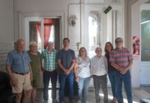 Municipio y Cooperadora realizan embellecen el Villa Abrille