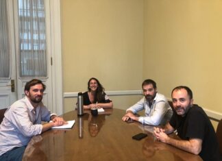 Juan Luis Mancini se reunió con la Directora de Cultura de la Nación