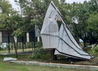 La última gran tormenta causó varios destrozos en General Rivas