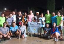Deporte en La Trocha por la noche