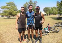 Domingo de triatlón en Giles