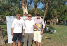 Primer concurso de pesca variada de 2, 50 mts.
