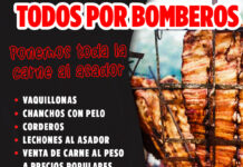El domingo próximo “Todos por Bomberos”
