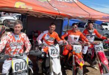 Todos los mercedinos lograron completar el Enduro del Verano