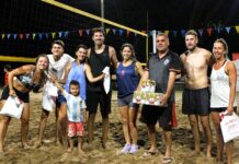 Alta concurrencia en el 1° Torneo Abierto de Beach Vóley Rústico en el Club Mercedes