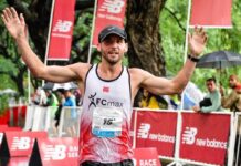 Laureano Rosa tercero en la New Balance