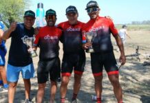 Los bikers de la ciudad se repartieron en tres carreras