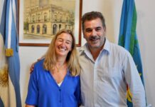 Ritondo sube nuevamente a Evangelina Cabral al escenario de los candidatos