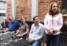 El presidente de la UCR provincial estuvo de recorrida y reuniones por Mercedes