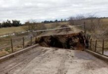El venidero viernes se esperan ofertas para la reparación del puente de García