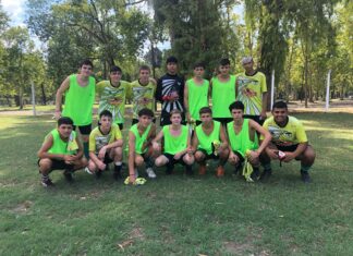 Las inferiores de Juventud y La Tijera jugaron por la 5ª fecha