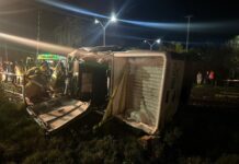 Milagros sobre las vías: tren embiste móvil policial