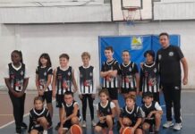 Club Mercedes debutó en la Asociación Mercedina de Básquet