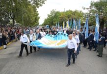 Mercedes recordó la gesta de Malvinas a 41 años de la guerra