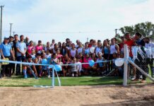 Defensores inauguró e hizo realidad el sueño de la cancha sintética