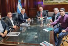Selva acompañó a industriales locales a encuentro con el secretario de Desarrollo Productivo nacional