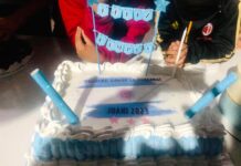Militantes celebraron el cumpleaños del intendente Ustarroz y clamaron por su reelección