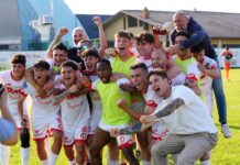 Valentino Vitetta en el plantel del Campodarsego