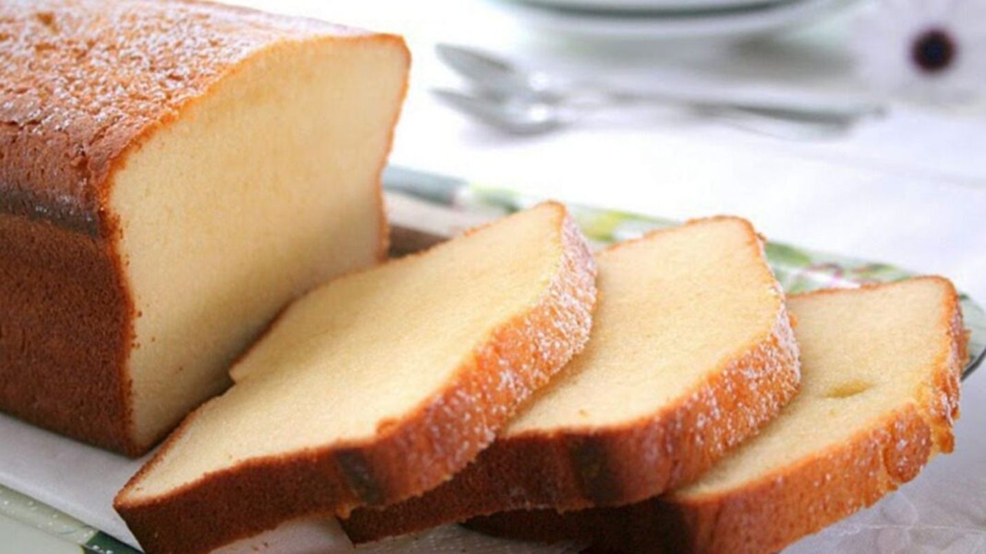Receta lunes 08 de mayo 2023 - Budin Cuatro Cuartos