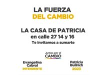 Evangelina Cabral tiene su propio local a poco del cierre de listas
