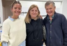 Intensa actividad de la precandidata Noelia Ruiz a días del cierre de listas
