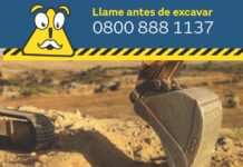 Empresa prestataria del servicio de gas natural pide a empresas que se contacten antes de excavar