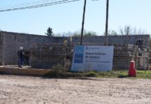 Obras: avanza la construcción de la estación de bombeo cloacal