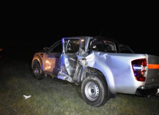 Triple choque sobre Ruta 5