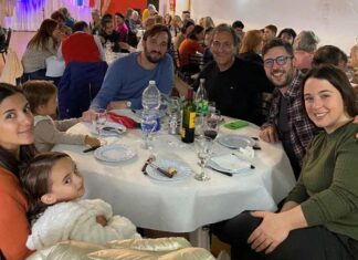 Concurrido y exitoso almuerzo organizó la Sociedad Italiana