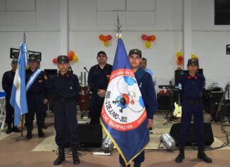 Acto Académico en el salón del Club Colegiales