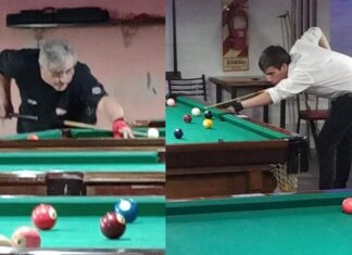 Nahuel Oviedo y Gustavo Monges se destacaron en el Argentino de Pool