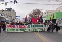 Se concretó la movilización que pidió justicia por Sandra y Rubén