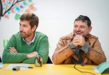 El precandidato se mostró gratamente sorprendido por la calesita municipal
