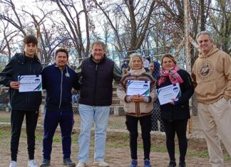 La Tijera realizó reconocimientos