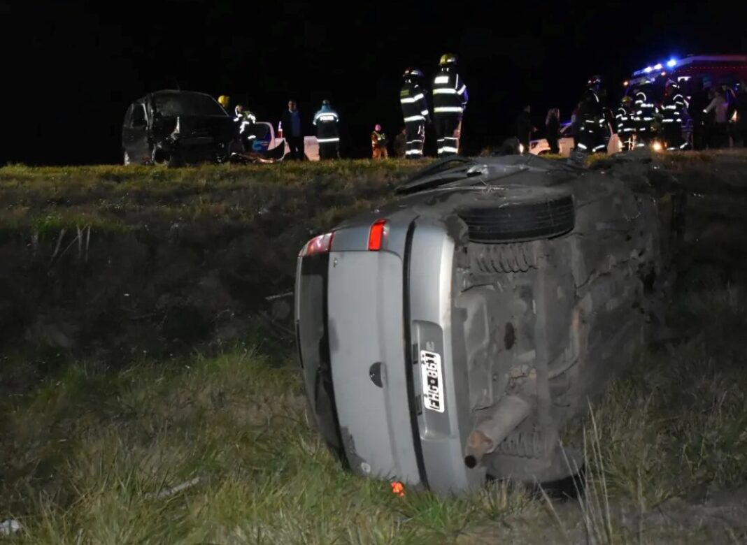 Colision sobre Ruta 5 entre Suipacha y Chivilcoy2