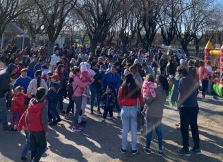 Inauguran una hermosa plaza para la primera infancia