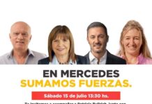 PATRICIA BULLRICH ESTARÁ HOY SABADO EN MERCEDES