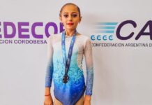 Lola Montenegro campeona mini infantil Internacional