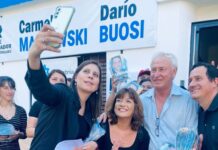 La precandidata a Diputada Nacional Sabrina Selva recorre la provincia