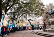 Conmemoran el paso a la inmortalidad del General San Martín