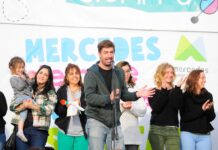 Multitudinario festejo municipal por el Día de la Niñez